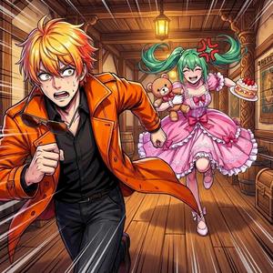 쪽지게임 ("Run Sarura Run" 카샤스x네르 캐릭터 송)