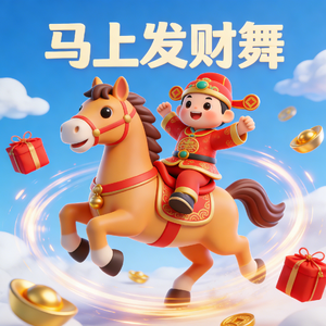 马上发财舞