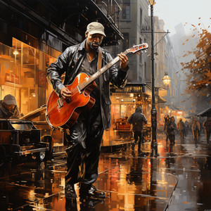 Música Jazz Con Energía Vibrante