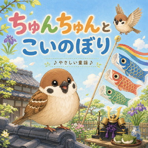 ちゅんちゅんとこいのぼり