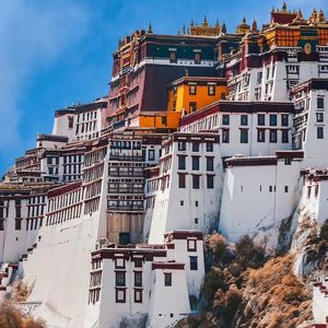 坐上了火车去拉萨