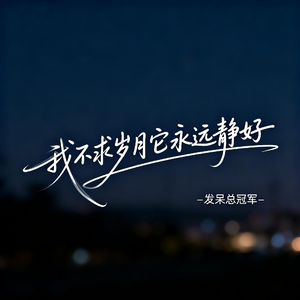 我不求岁月它永远静好