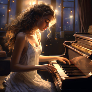 Armonías Celestiales: Ecos De Tranquilidad Del Piano