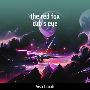 the red fox cub’s eye
