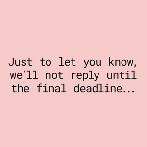 Deadline