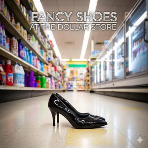 Fancy Shoes at the Dollar Store