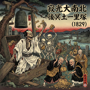 寂光大南北門松後冥土一里塚1829