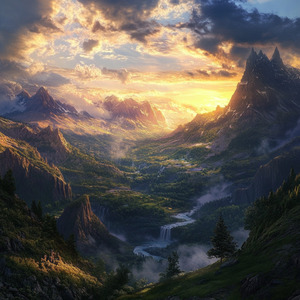 Lluvia Bajo el Portal