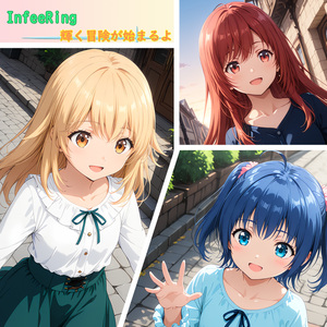 輝く冒険が始まるよ