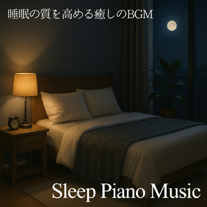 夜の作業用ピアノ 焚き火の輝きとα波の揺らぎ