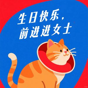 生日快乐，前进进女士