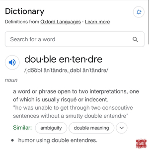 Double Entendre
