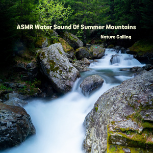 ASMR 여름산의 물소리