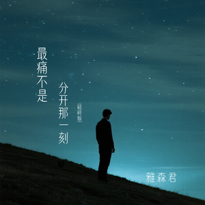 最痛不是分开那一刻（破碎版）