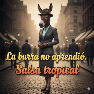 La burra no aprendió.
