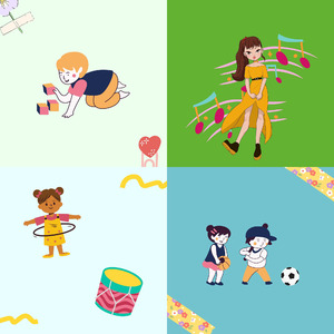 柔和的学前班时刻