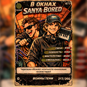 В окнах