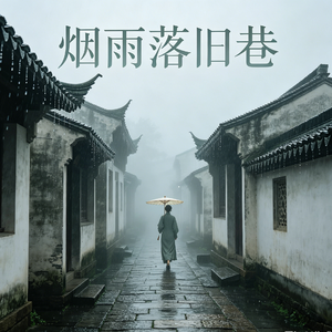 烟雨落旧巷