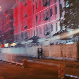 在夜晚里