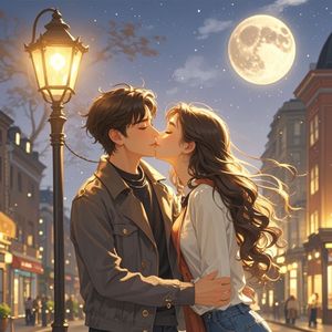 那一刻我们的吻像轰鸣的月相