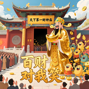 百财对我笑