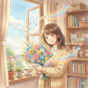 心のカケラを花束にして
