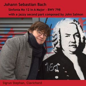 Sinfonia No. 12 in A Major, BWV 798 (Arr. for 2 Clavichords by J. Salmon) (Jazzy Ed. for 2 Clavichords)