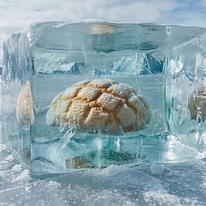 硬度10の冷凍メロンパン