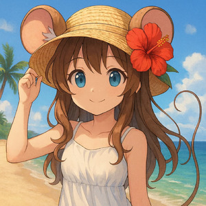 ハイビスカスの少女