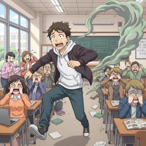 I Farted in Class! (Farting in Class with Some Stinky Gas, I Better Get a Bathroom Pass) (Funny Comedy K Pop Boy Band Version)