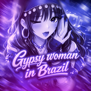 Gypsy woman in Brazil