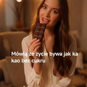 Mówią że życie bywa jak kakao bez cukru