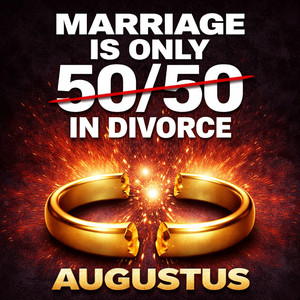 Marriage Is Only 50 50 in Divorce (His Half)