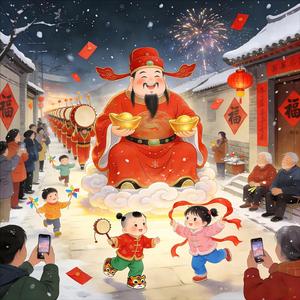 财神送福到人间