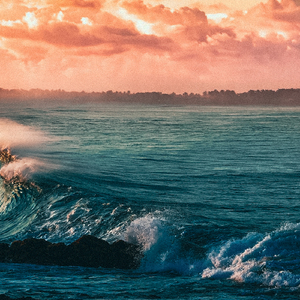 Ambient Ocean Waves For Bed