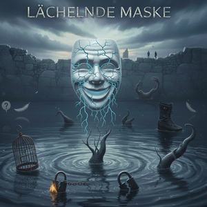Lächelnde Maske