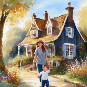 As the stars begin to glow