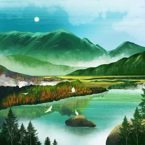 연무, 안개걸음