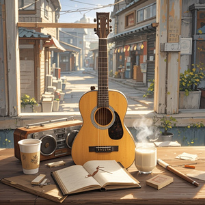 旧吉他与未拆的信