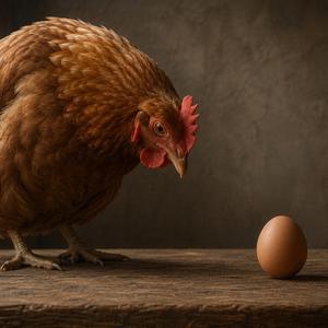 Scrambled Eggs Think Straight