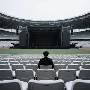 其实台下的观众就我一个