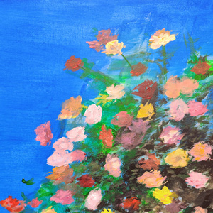 一朵花开的天气