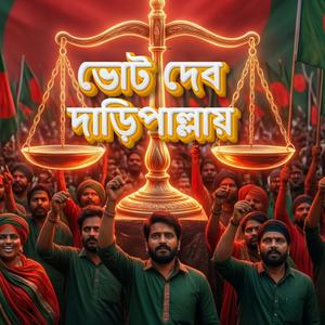 ভোট দেব দাড়িপাল্লায় - Vote Debo Daripalla