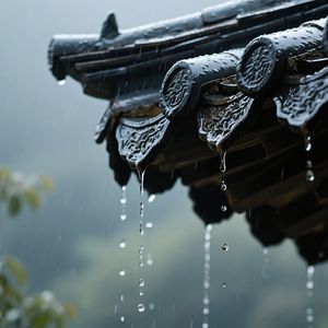 瓦檐滴水