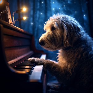 Serenata De Santuario De Perros: Comodidad Melódica Del Piano De Jazz
