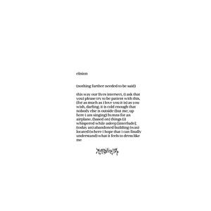 things whispered while asleep (interlude)