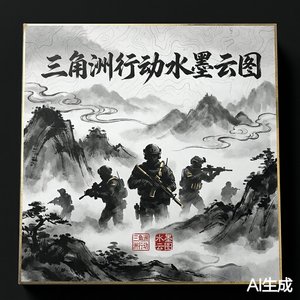 三角洲行动水墨云图