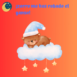 ¡zorro me has robado el ganso!