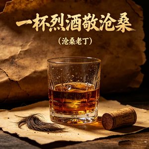 一杯烈酒敬沧桑