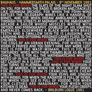 The Man With X-Ray Eyes (Live HP81)